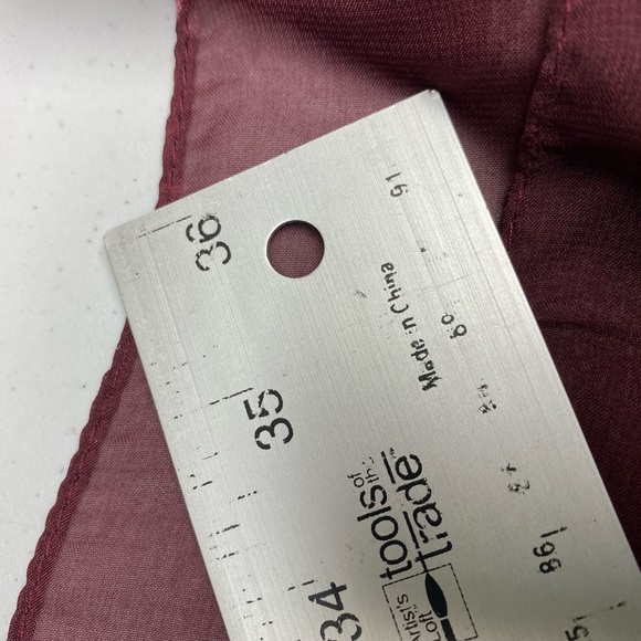 DRK CHERRY Polyester Scarf Winter Sale - Picture 5 of 5